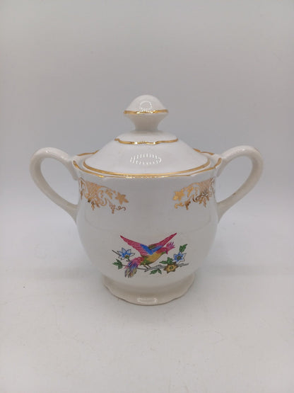 Service à café / thé – Porcelaine de Lunéville – Décor floral - Collection AR CONCEPT