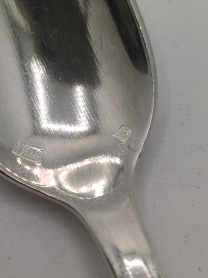 Lot de 12 cuillères à café – F. Hugon Bijoutier Millau – Métal argenté