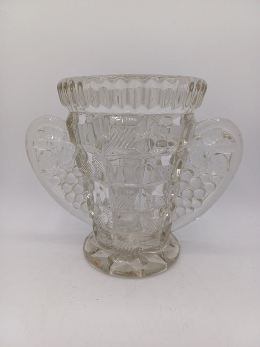 Vase Oreille en Verre - Décoration Intérieur - Hauteur : 18,5cm AR CONCEPT