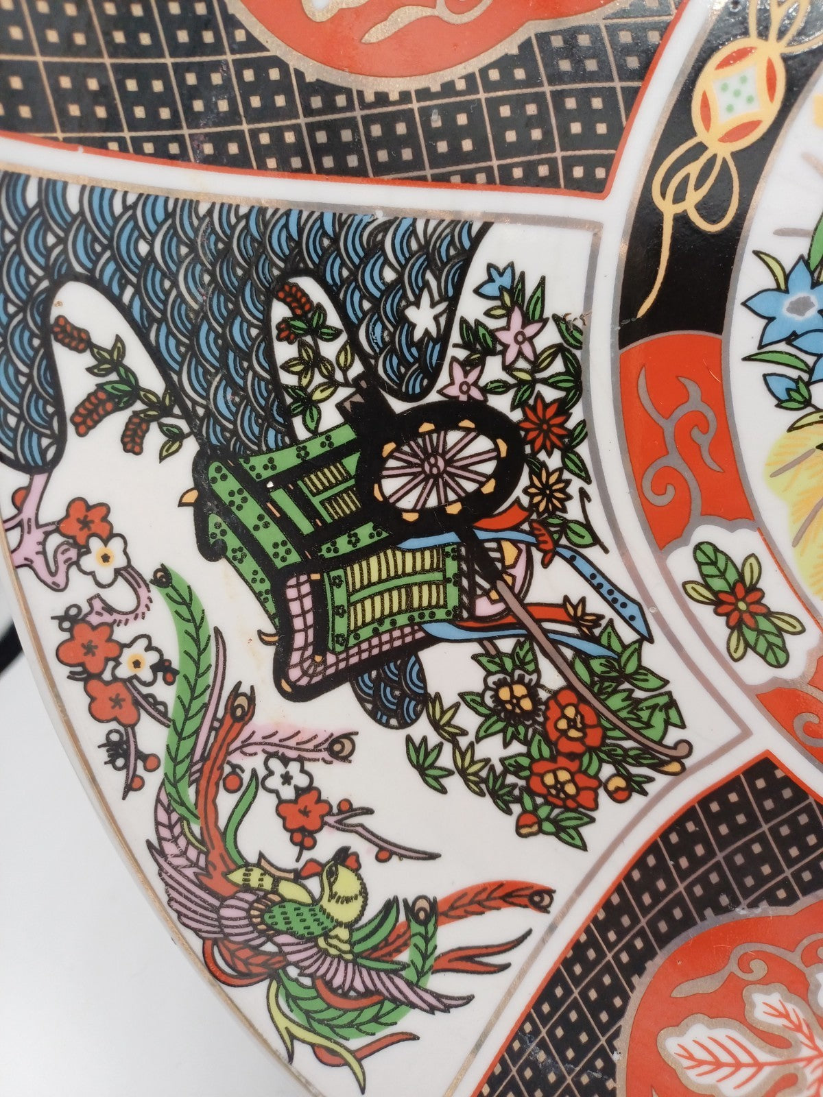 Grand Plat Amarir en Porcelaine Fine de Taous – Maroc AR CONCEPT