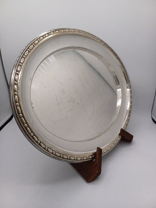 Plateau en Métal Argenté – Orfèvrerie Christofle - Poinçon OC AR CONCEPT