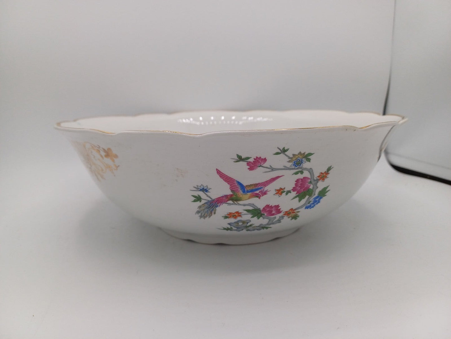 Saladier – Porcelaine de Lunéville – Décor floral - Collection AR CONCEPT