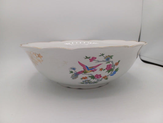 Saladier – Porcelaine de Lunéville – Décor floral - Collection AR CONCEPT