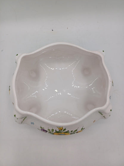 Bonbonnière en Faïence – Faïencerie Dellerie à Moustier - Très bon état AR CONCEPT