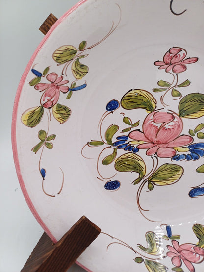 Assiette Creuse en Faïence Signée – Style Martres Toscanes - Collection AR CONCEPT