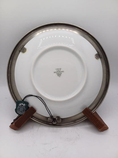 Lot de 2 assiettes en porcelaine allemande Bavaria – Winterling – Terra Veccttia AR CONCEPT