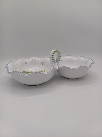 Coupelle à Apéritifs en Faïence de Moustiers – Séraillers à Moustiers AR CONCEPT