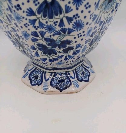 Vase / Potiche en faïence de Delft – Signé La Griffe de Porcelaine AR CONCEPT