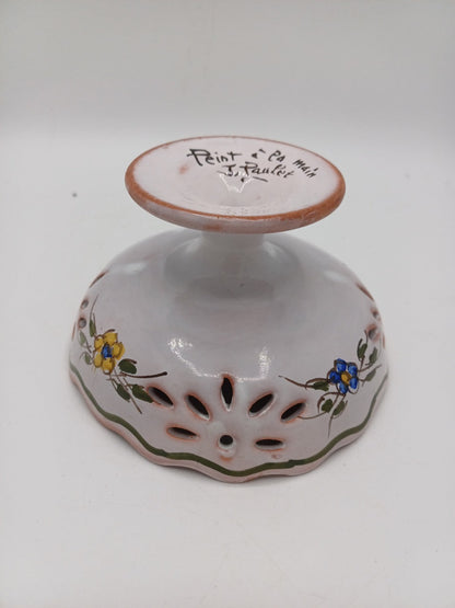 Petite Coupe / Vide-Poche en Terre Polie Signée Jean Paulet – Peint à la main AR CONCEPT