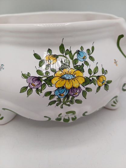 Bonbonnière en Faïence – Faïencerie Dellerie à Moustier - Très bon état AR CONCEPT