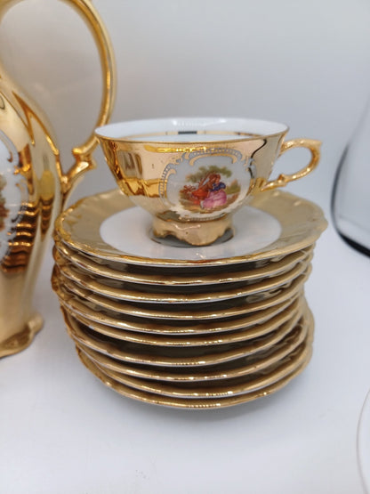 Service à café / thé en porcelaine – Bavaria Bareuther Waldsassen AR CONCEPT