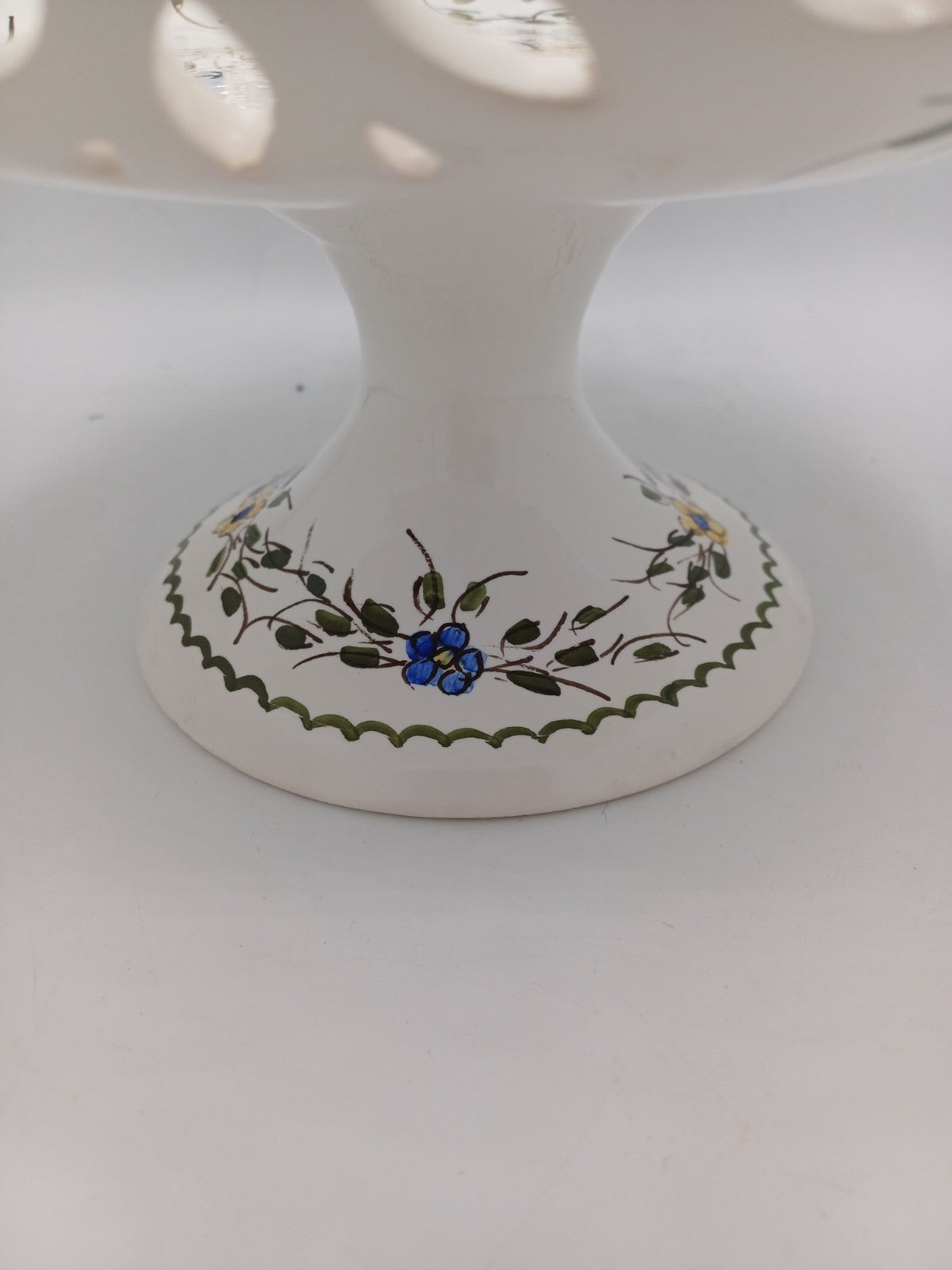 Compotier en Faïence Signé & Peint à la Main par Jean Paulet – XXème siècle AR CONCEPT