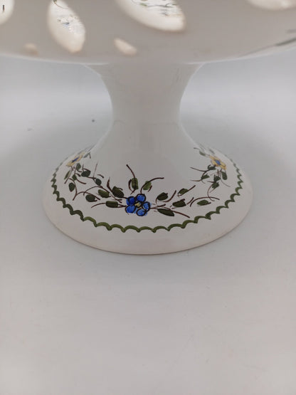 Compotier en Faïence Signé & Peint à la Main par Jean Paulet – XXème siècle AR CONCEPT