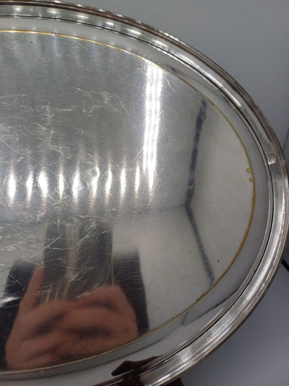 Plateau en Métal Argenté – Orfèvrerie Christofle - Poinçon OC AR CONCEPT