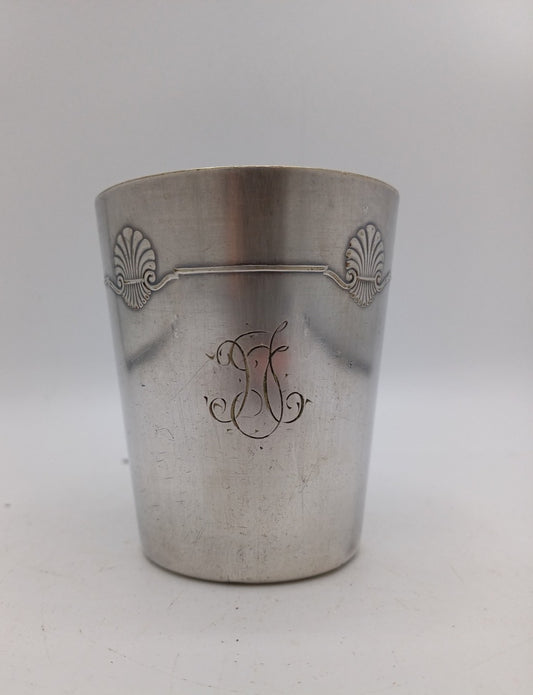 Timbale en métal argenté - Christofle - Orfèvrerie Française - Collection