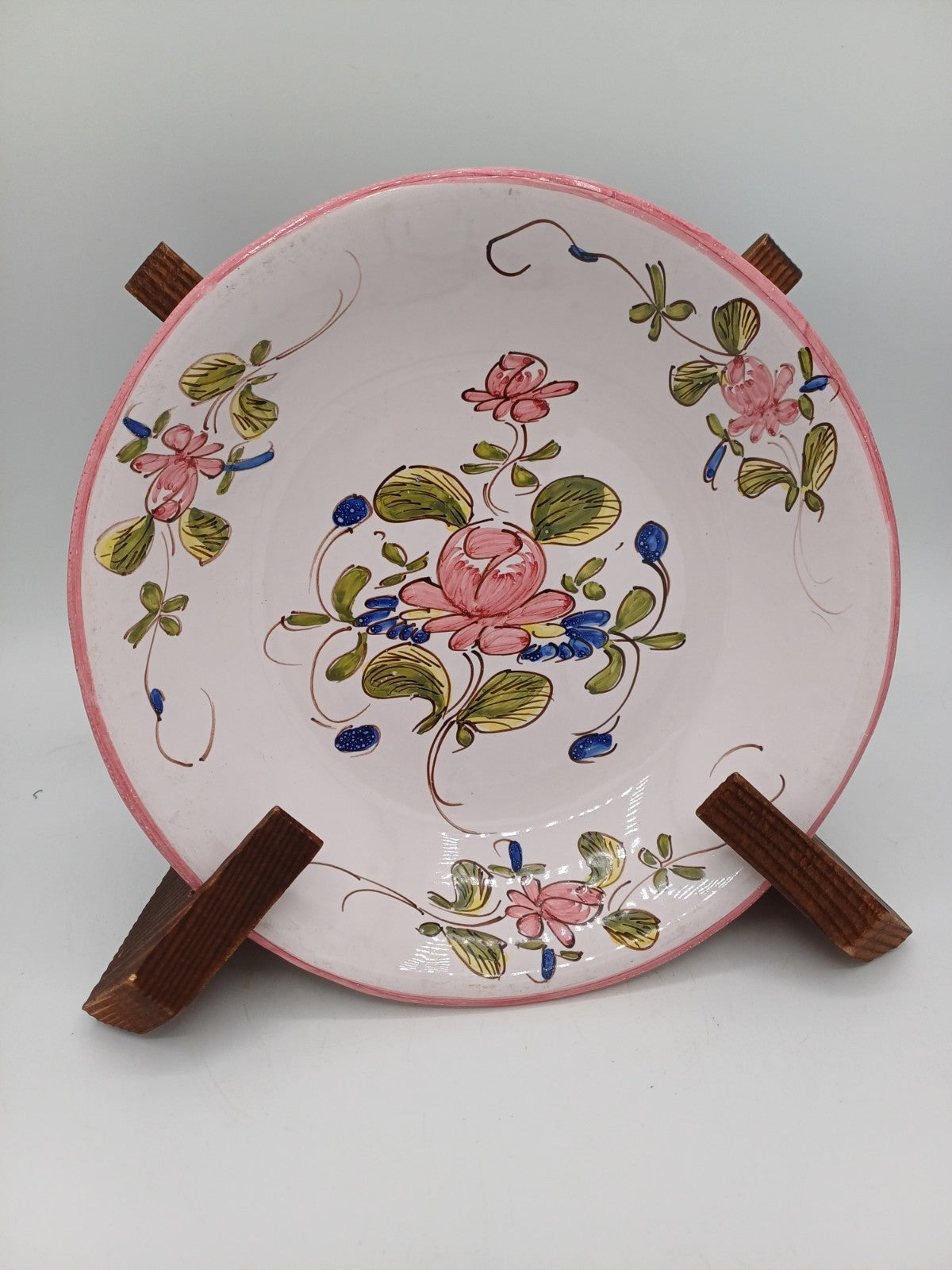 Assiette Creuse en Faïence Signée – Style Martres Toscanes - Collection AR CONCEPT