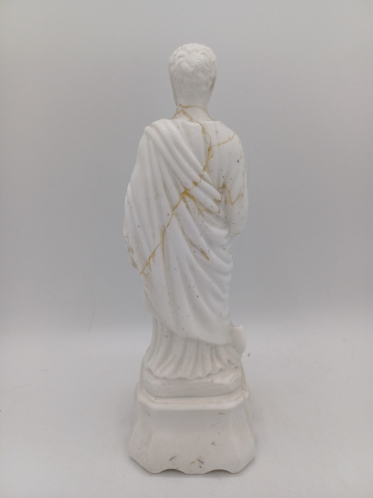 Statue en biscuit – Saint Joseph signé - Religieux - Vintage AR CONCEPT