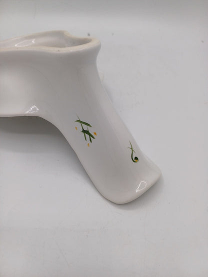 Repose-Cuillère en Faïence Peint à la Main – Style Moustier AR CONCEPT