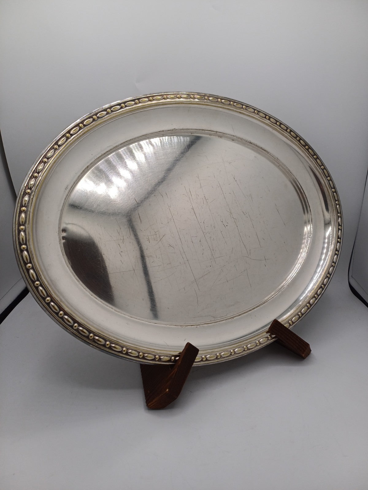 Plateau en Métal Argenté – Orfèvrerie Christofle - Poinçon OC AR CONCEPT