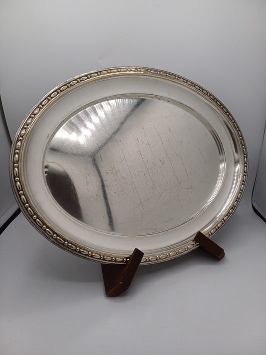 Plateau en Métal Argenté – Orfèvrerie Christofle - Poinçon OC AR CONCEPT