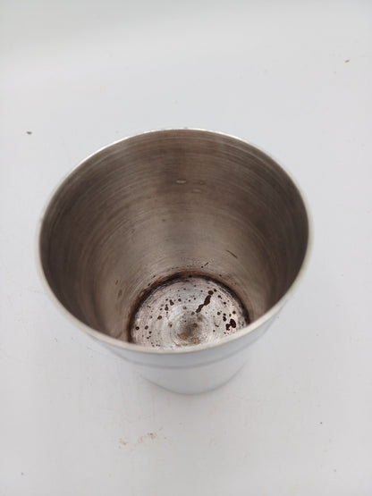 Timbale en métal argenté - Christofle - Orfèvrerie Française - Collection