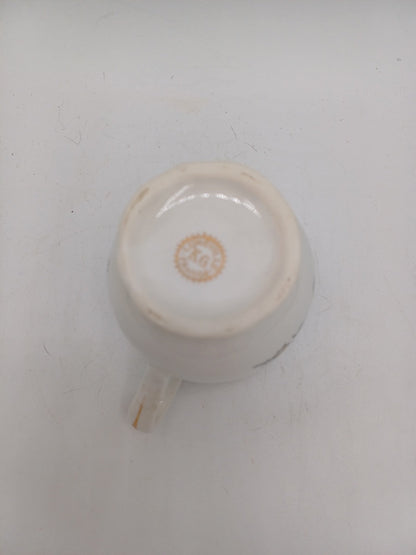 Service à café / thé – Porcelaine de Lunéville – Décor floral - Collection AR CONCEPT