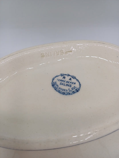 Soupière en Terre de Fer – Salins – Style Louis XVI – Décor Guirlandes AR CONCEPT