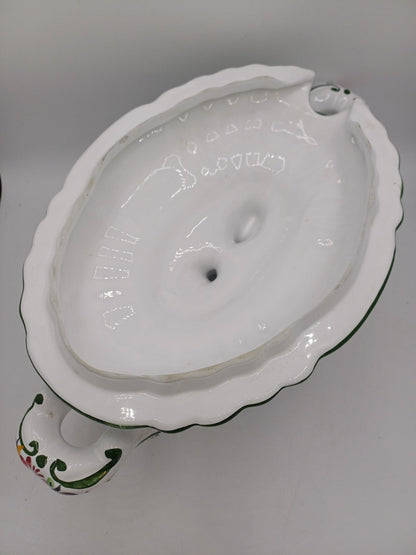 Soupière avec Louche en Faïence – Portugal – Peint à la main -  R&C CAL Juncal AR CONCEPT