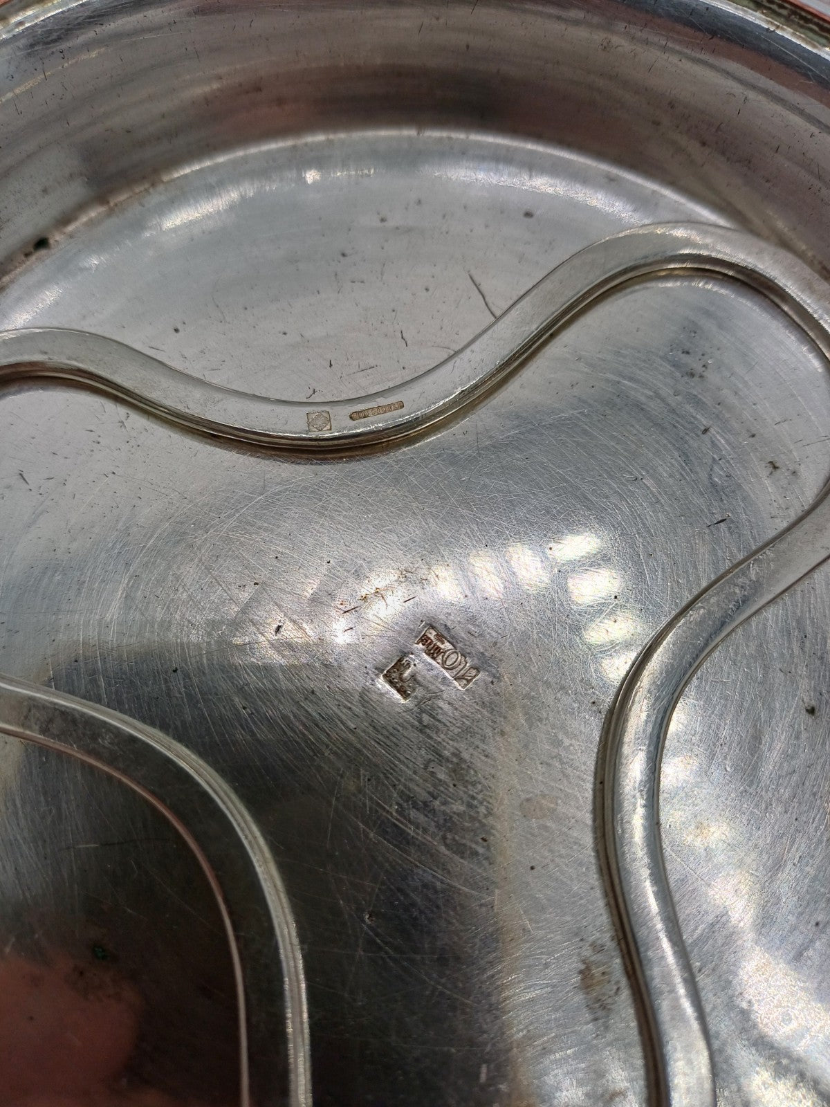 Lot de 2 dessous de bouteille – Christofle & signé PH - Métal Argenté AR CONCEPT