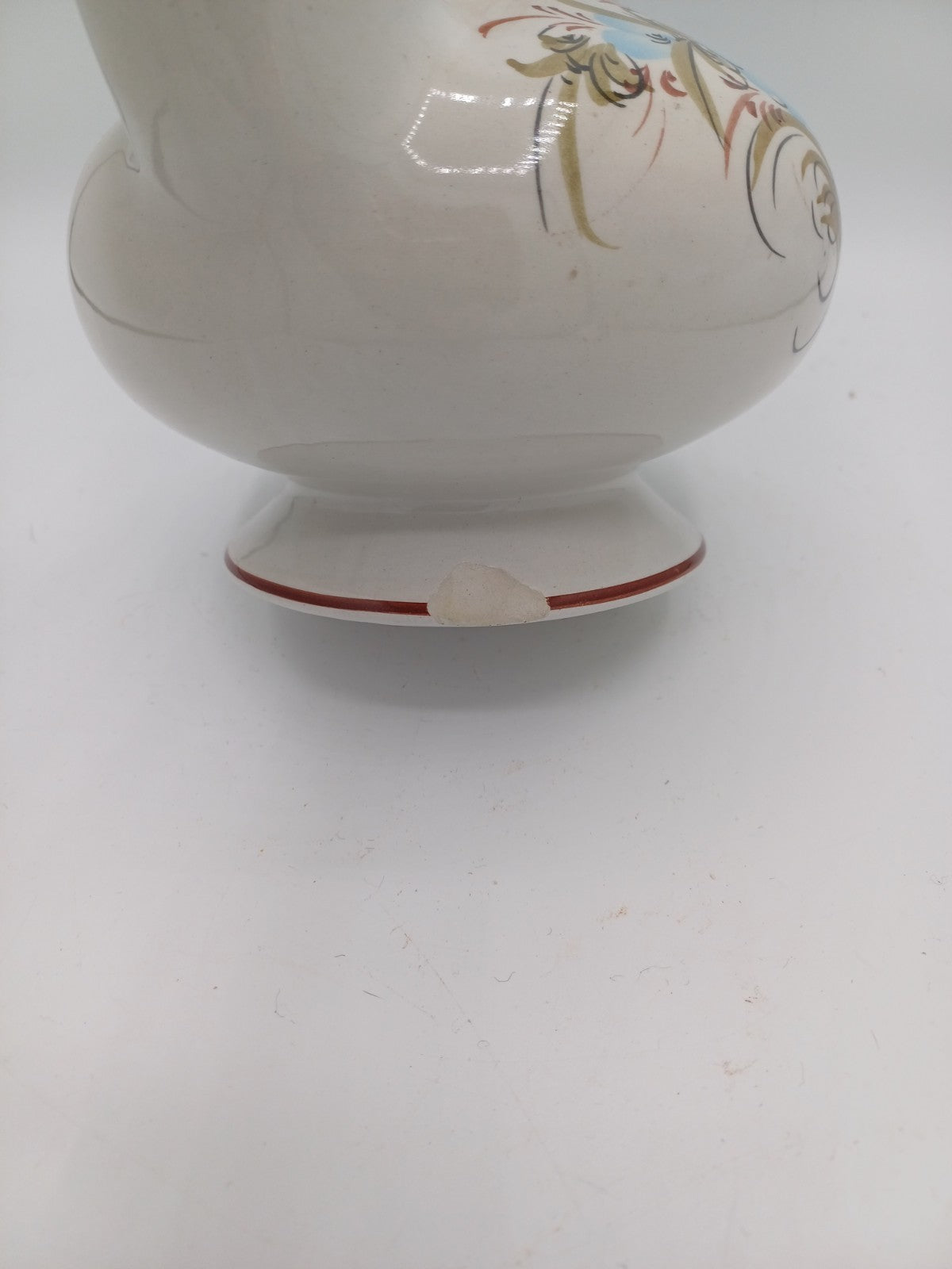 Aiguière en céramique numérotée – XXème siècle - Décor Floral AR CONCEPT