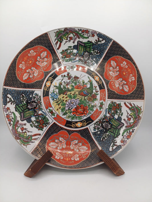 Grand Plat Amarir en Porcelaine Fine de Taous – Maroc AR CONCEPT