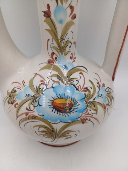 Aiguière en céramique numérotée – XXème siècle - Décor Floral AR CONCEPT