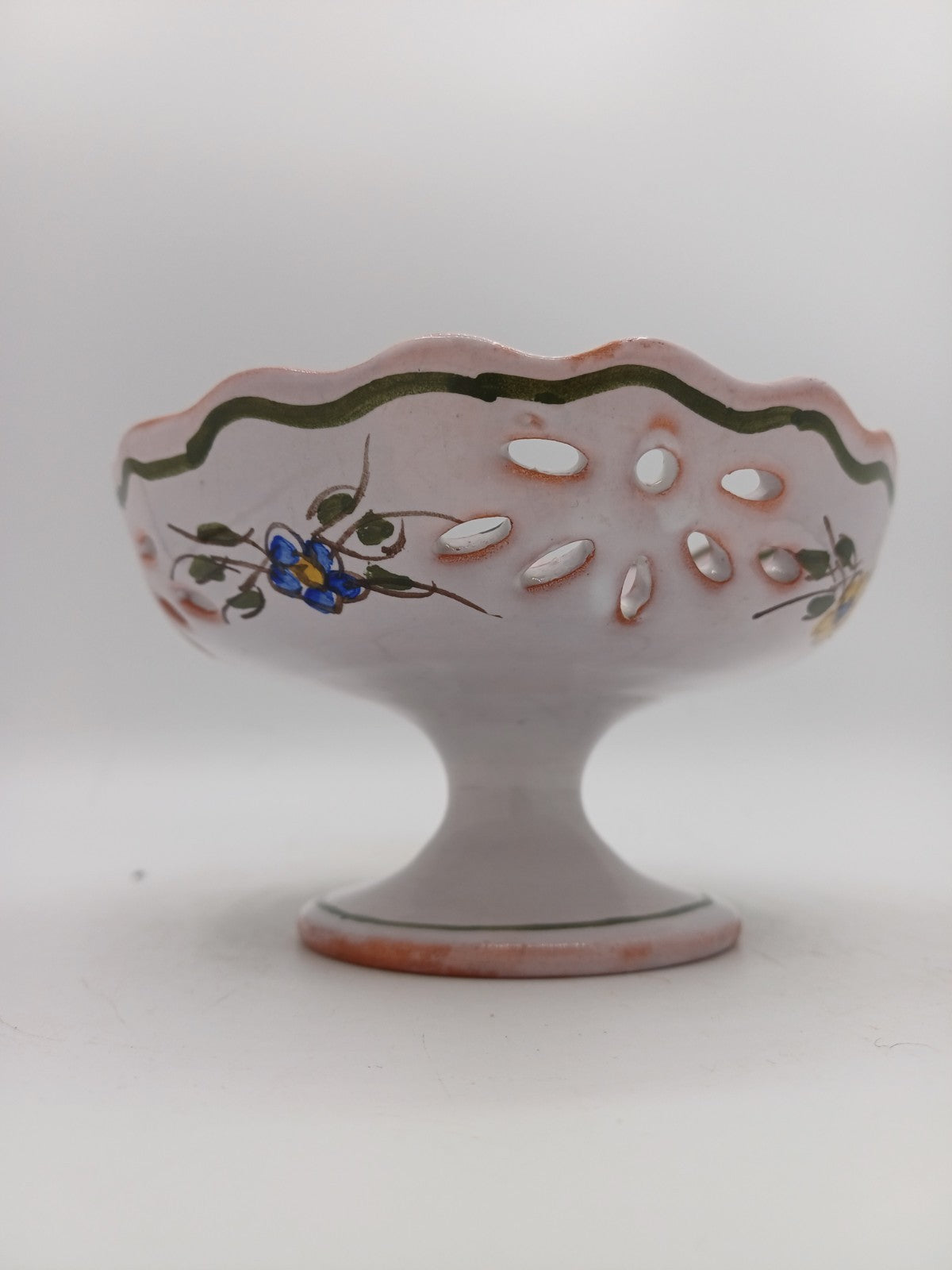 Petite Coupe / Vide-Poche en Terre Polie Signée Jean Paulet – Peint à la main AR CONCEPT